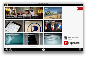 ScreenShot: Flipboard am Mac