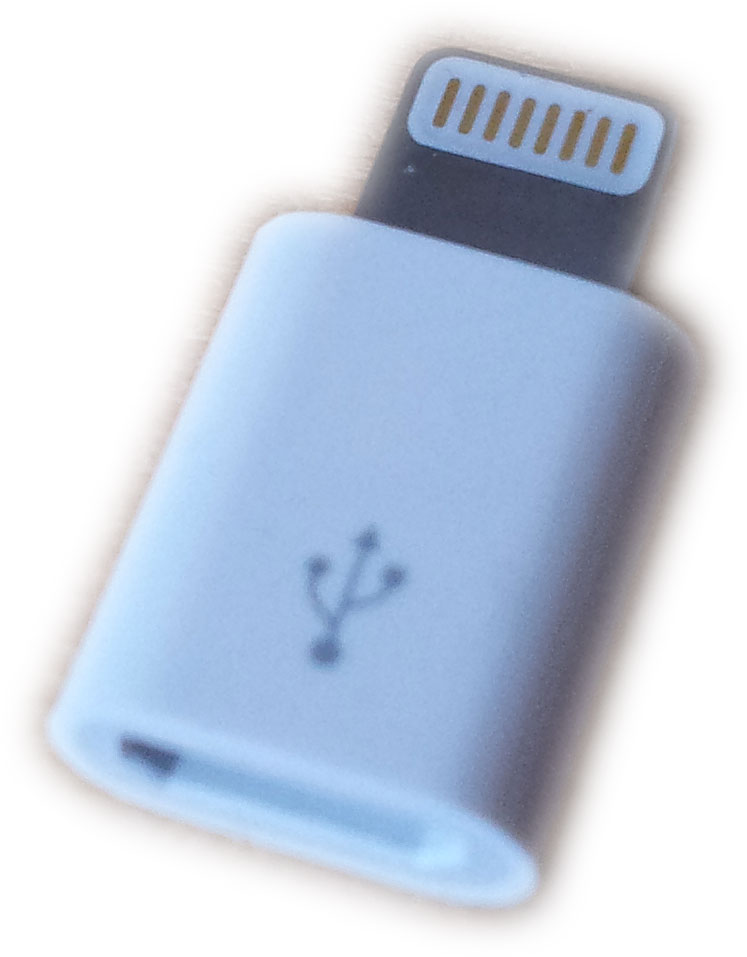 Foto: Apple Lightning auf USB Adapter