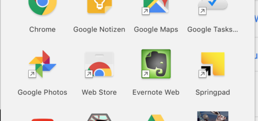 Screenshot: Google App Launcher wird eingestellt